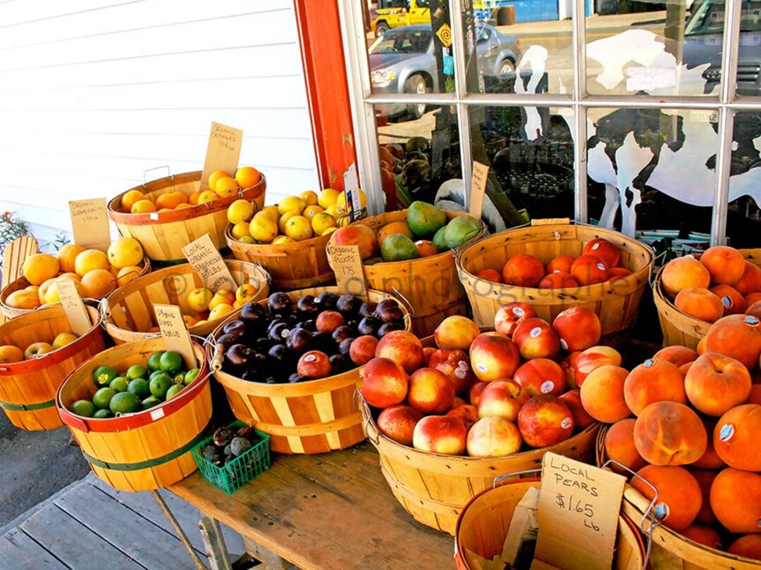 Fruit Baskets Organic Fruits Red Color Photography Food Citrus