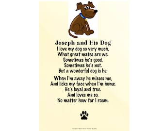 Child's Dog Poem