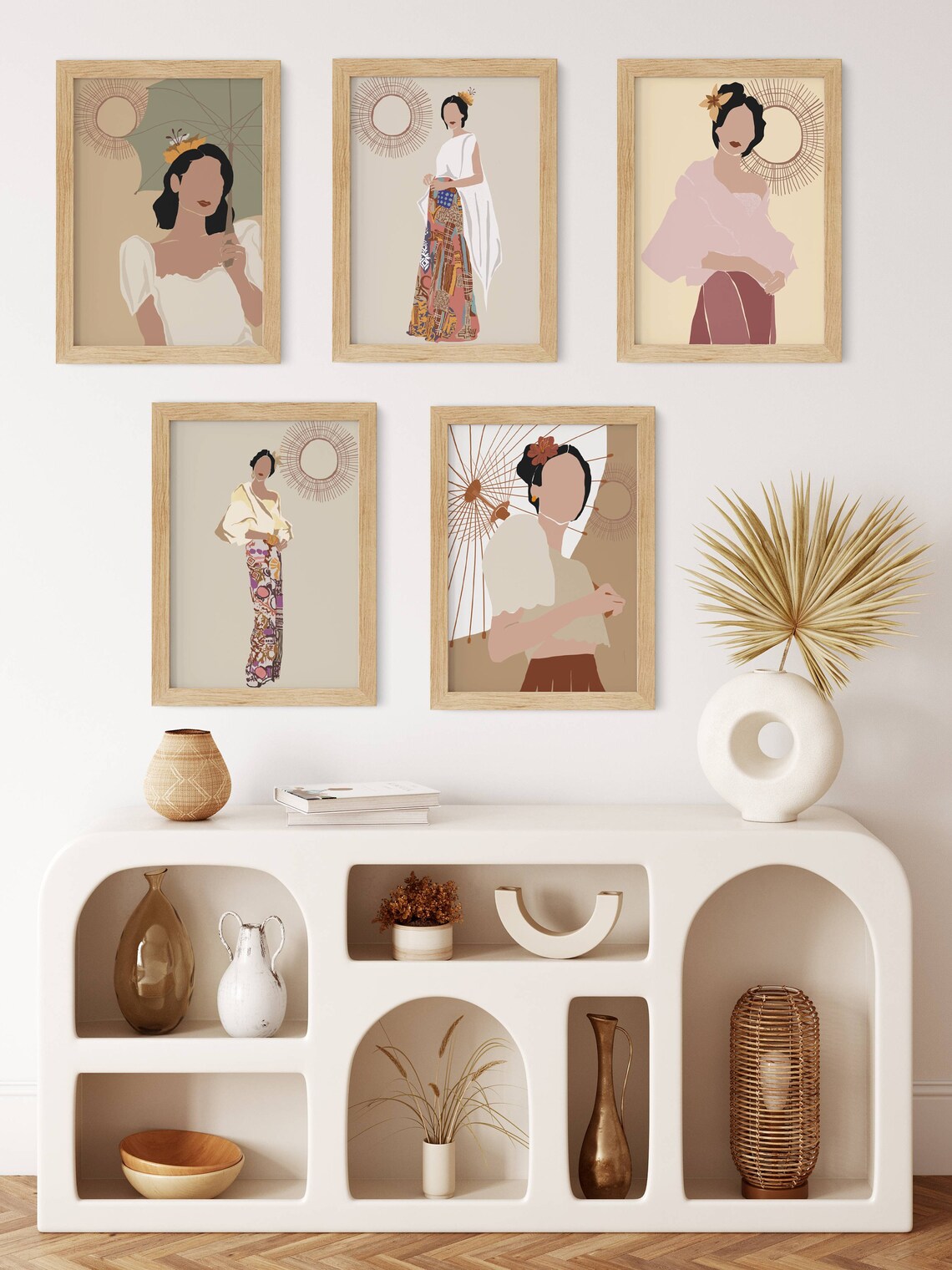 Filipino Art Print Set Of 5 Prints Gallery Wall Art Set Etsy