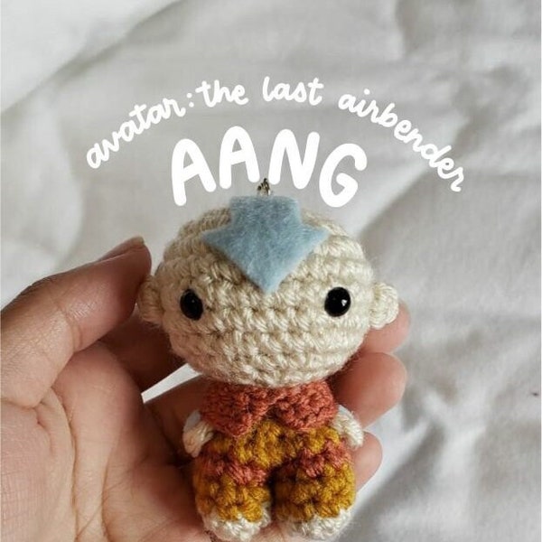 PDF PATTERN Crochet Airbender Aang