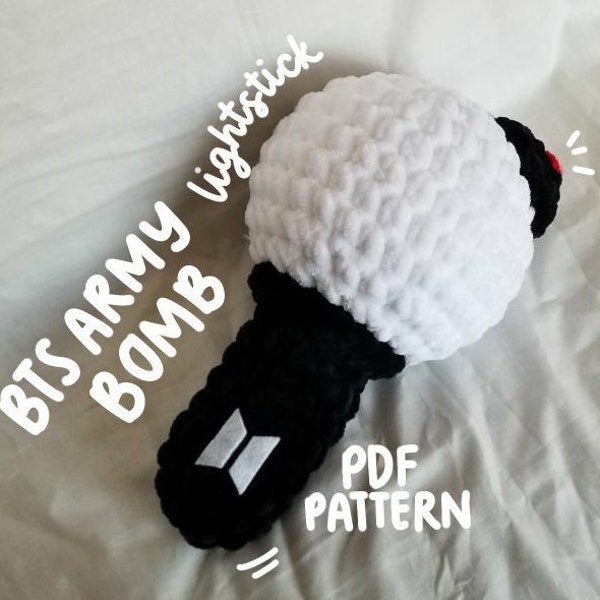 PDF PATTERN Crochet BTS Light Stick