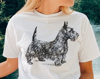 Scottie dog t-shirt / Scottish Terrier / Dog lover gift / Scottie mom shirt / Scottie dad tee / Scottie owner gift / Unisex t-shirt