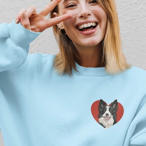Border Collie Sweatshirt / Border Collie mom gift / Border Collie dad gift / Border Collie owner gift / Border Collie clothing / Collie mama
