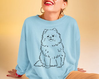 Pomeranian crewneck / Pom Pom sweatshirt / Pomeranian mom gifts / Pomeranian dad gifts / Pomeranian lover pullover / Pomeranian UNISEX tee