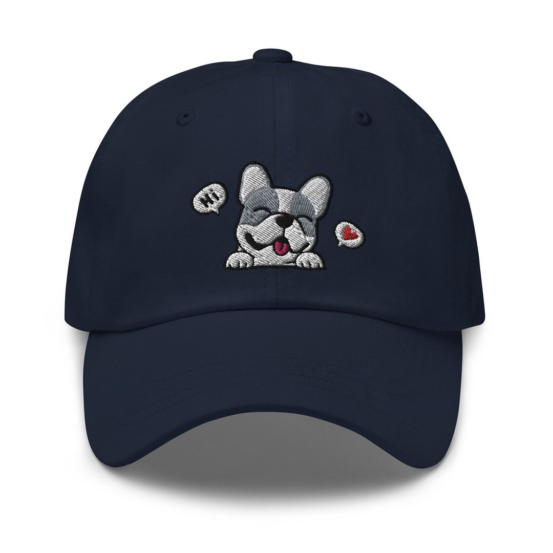 French Bulldog Dad Hat / Frenchie Baseball Hat / Frenchie Mom Gift