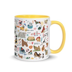 Cute dog mug