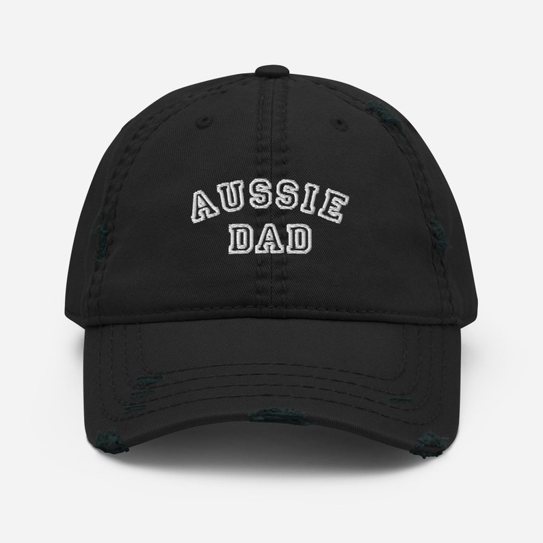 Aussie Dad Aussie mom Distressed Hat