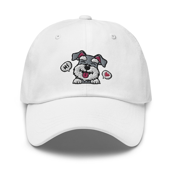 Schnauzer Dad hat / Schnauzer mom gift / Cute Schnauzer baseball hat / Funny Schnauzer embroidered cap / Schnauzer dog lover gift