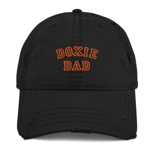 Doxie dad distressed baseball Hat / Dachshund dad gift / Dachshund owner gift