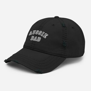 Aussie Dad Aussie mom Distressed Hat