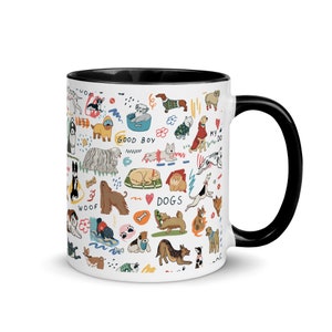 Cute dog mug