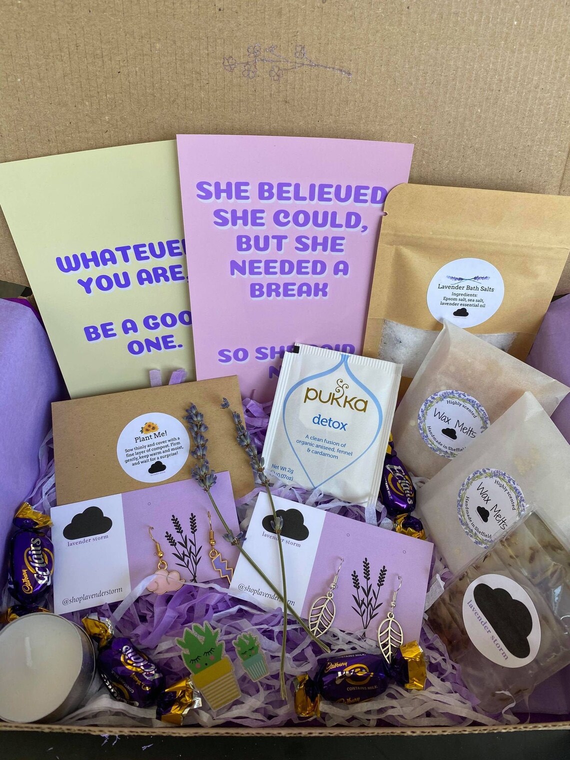 Self Care Gift Box Gifts for Women Pamper Box Spa Gifts Etsy