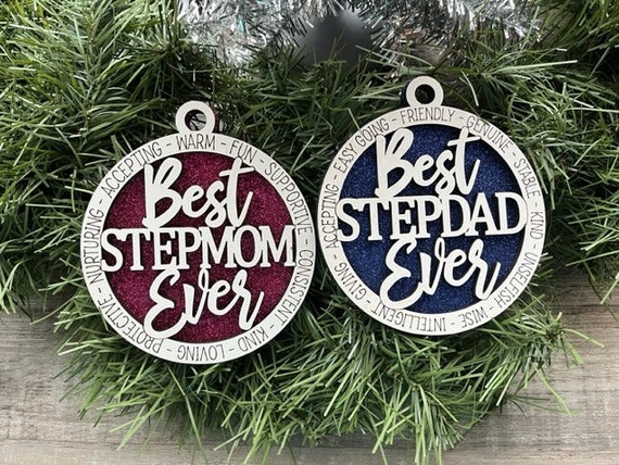 Worlds most Awesome Stepdad - Ornament Worlds most Awesome Stepdad - Ornament