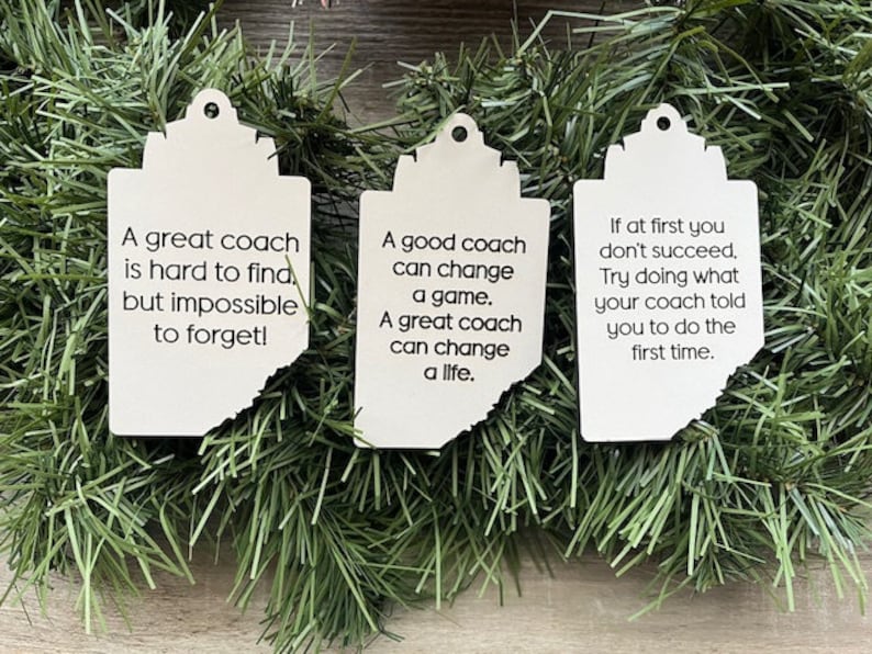 Football Coach Sign/ Clipboard Coach Sign/ Football Desk Gift ...