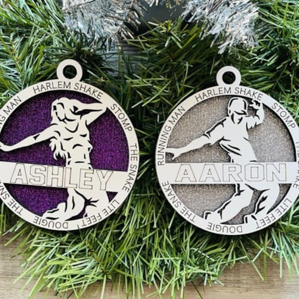 Personalized Ornament Hip Hop Dancer Etsy