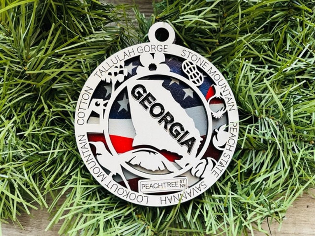 Ornament/ State Ornament/ Unique State Ornament/ State