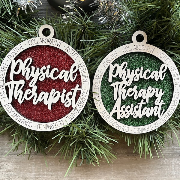 Therapist Christmas Ornament Etsy