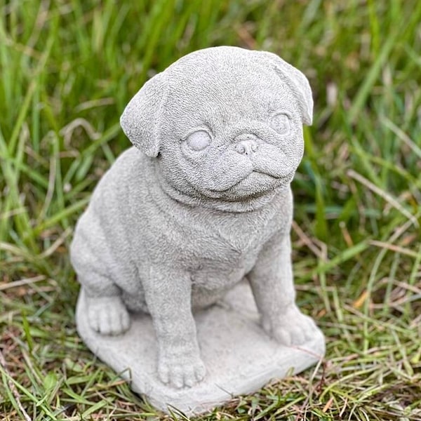 Pug Statue Etsy