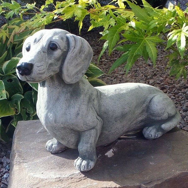 Dachshund Statue Etsy