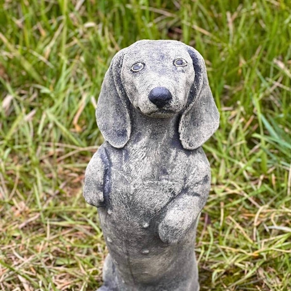 Dachshund Statue Etsy
