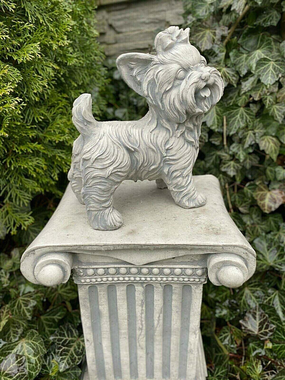 Yorkie Yorkshire Terrier Dog Statue Detailed Terrier Yorkie Etsy UK