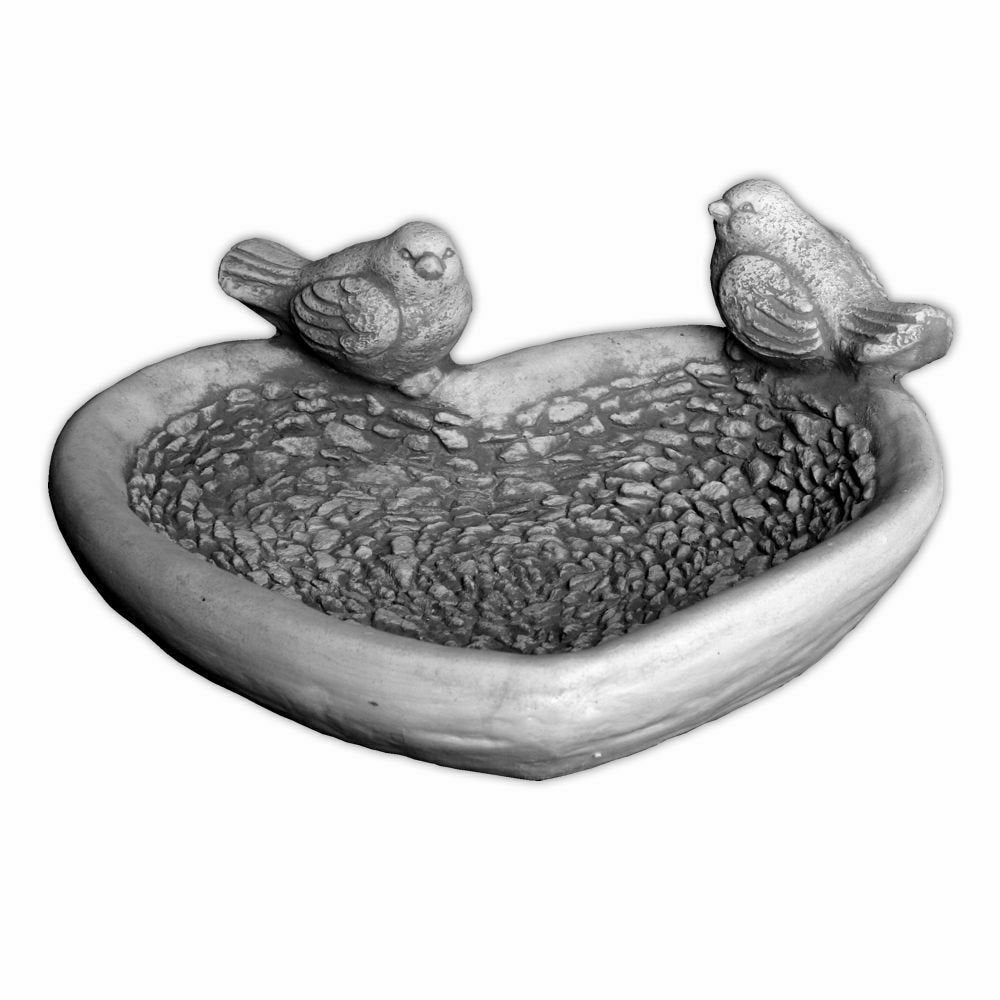 Drinking Bowl for Birds Bird Sculpture Garden Decor Bird Etsy