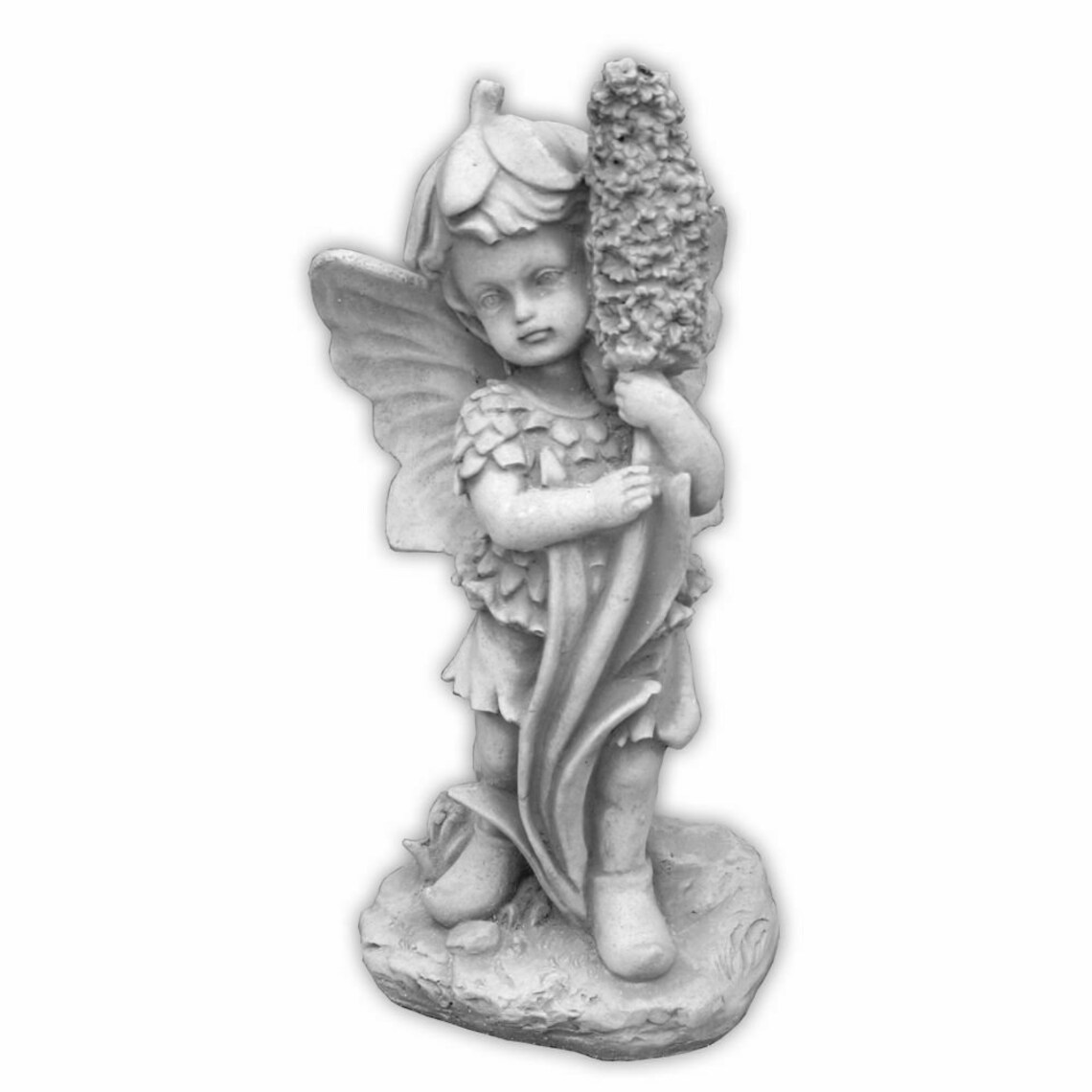 Fairy Elf Statue Little Girl Figurine Fairy Tale Statue Etsy