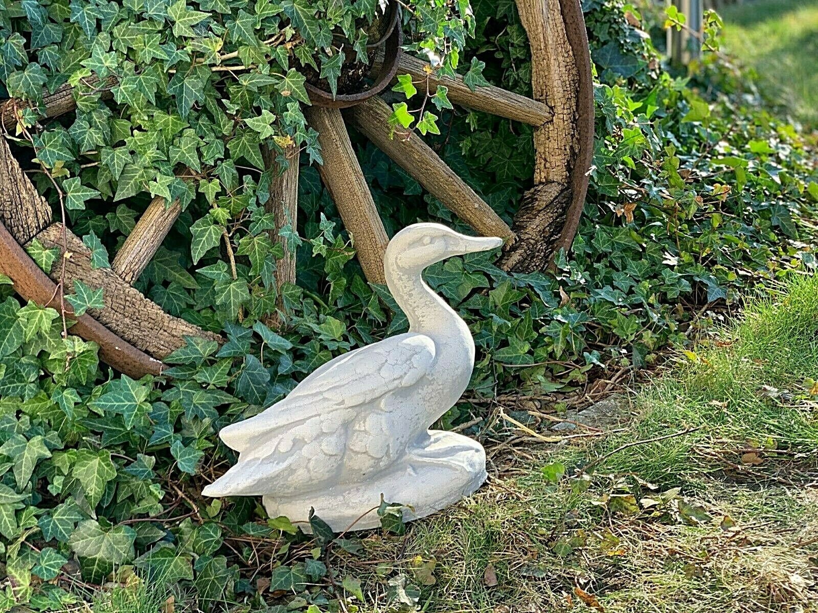 Concrete Duck Duck Statue Ducks Duck Ornament Duck Yard Etsy UK