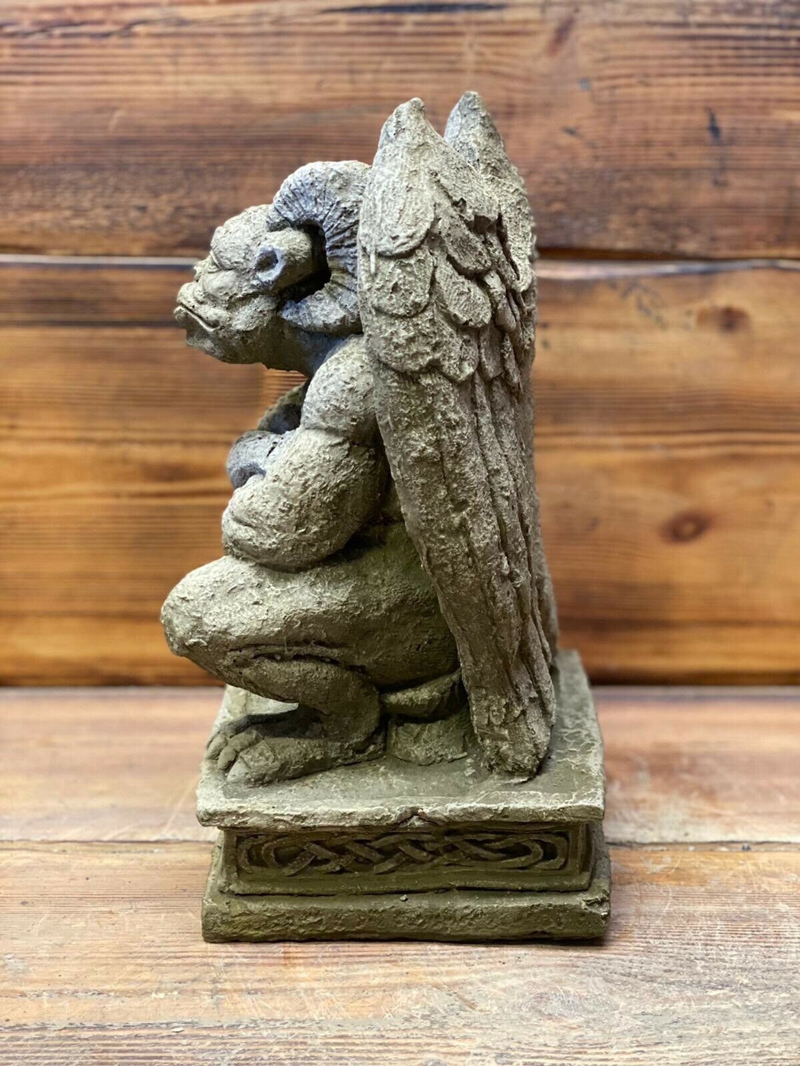 Monster Gargoyle Statue Gargoyle With Big Wings Yard Etsy UK