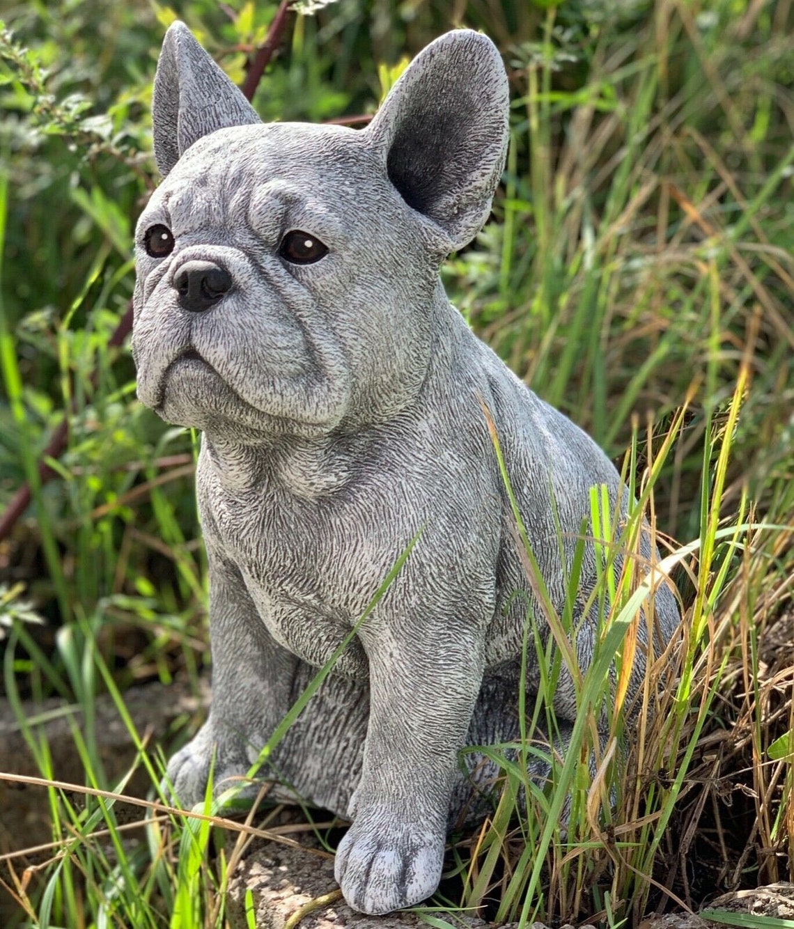 frenchie dog statue