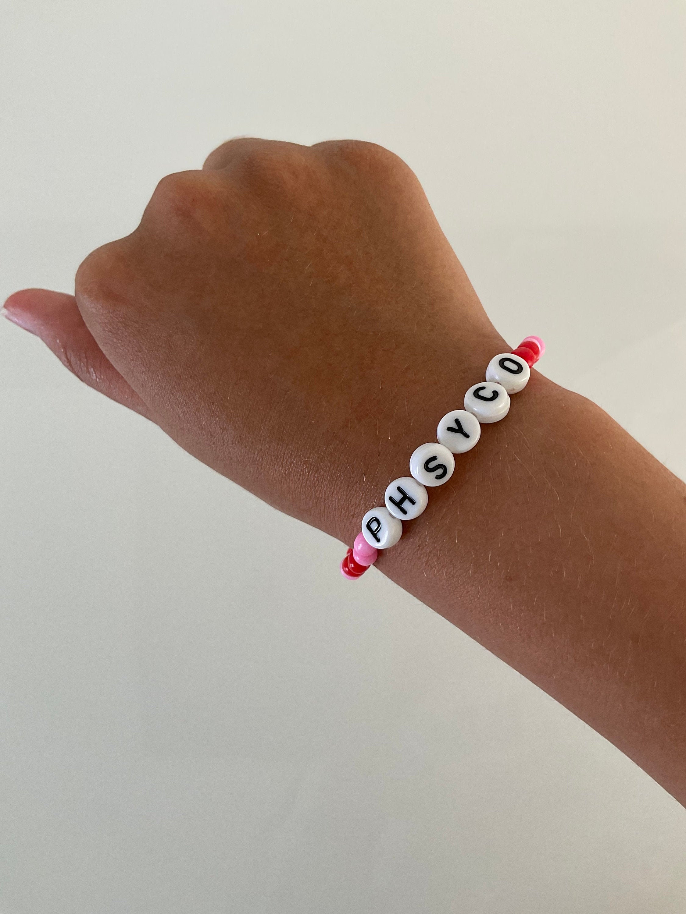 Preppy bracelet preppy jewellery physco bracelet retro Etsy