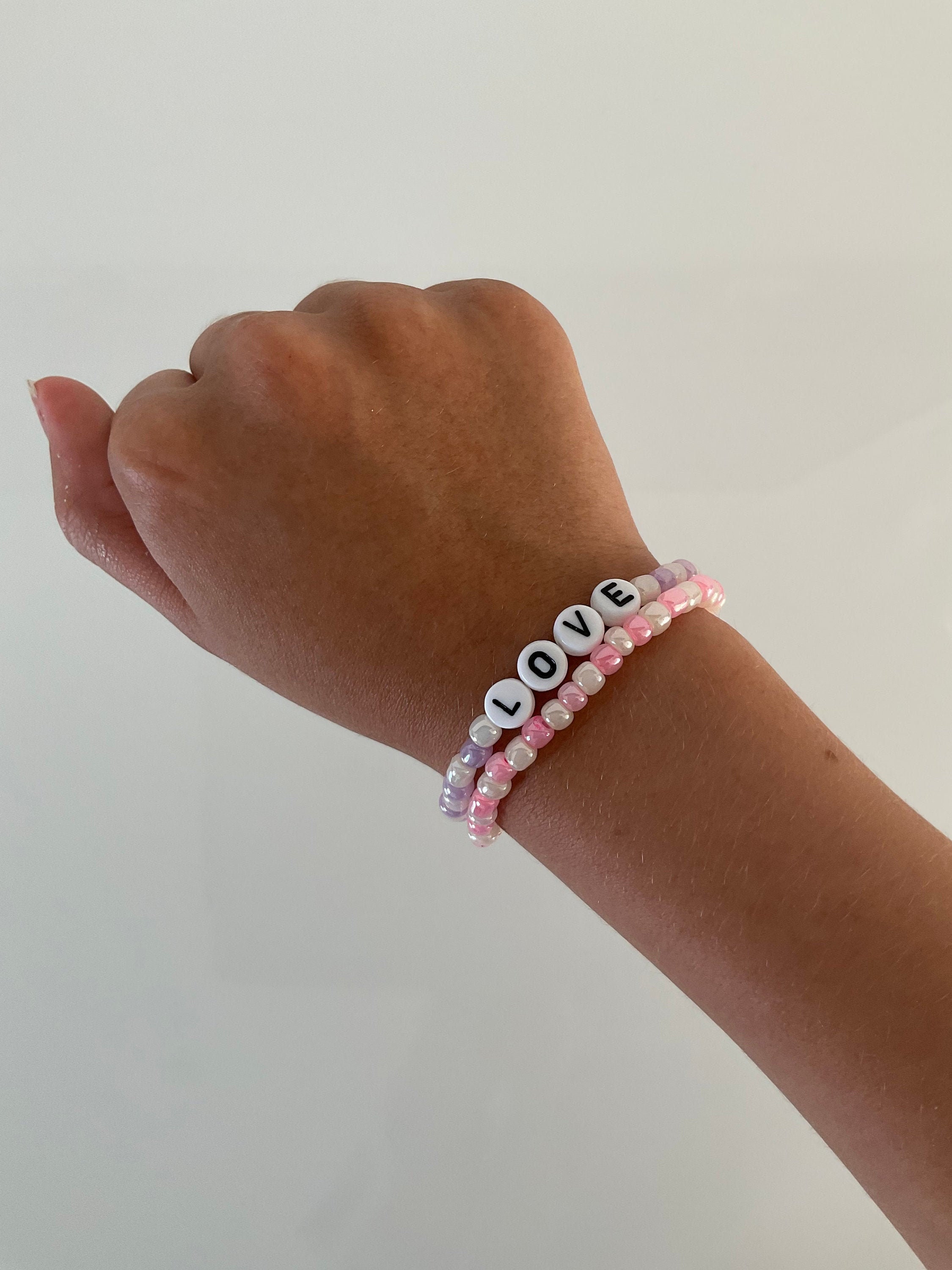 Pearl preppy stack bracelet preppy jewellery preppy Etsy