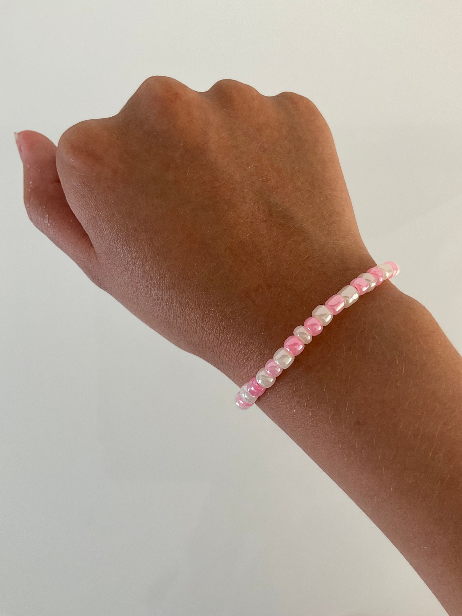 Pastel Pearl preppy bracelet preppy jewellery Pearl bead Etsy