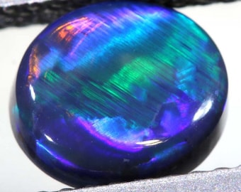 N1 - 1.05CTS Black Opal Stone TBO-8654 TRUEBLUEOPALS