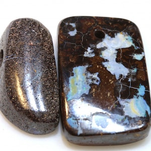 44.45 Cts Boulder Opal Drilled Pendant Ro- 3317