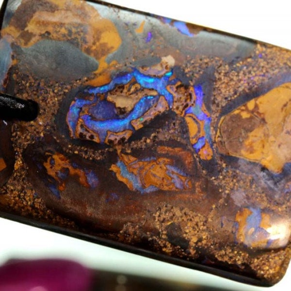 63CTS Boulder Opal Anhänger gebohrt NC-5723
