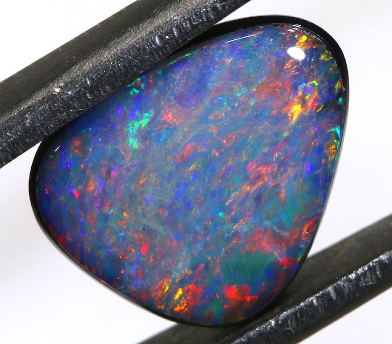 3.13 CTS L.ridge Opal Doublet on Black Potch Stone TBO-A236 - Etsy