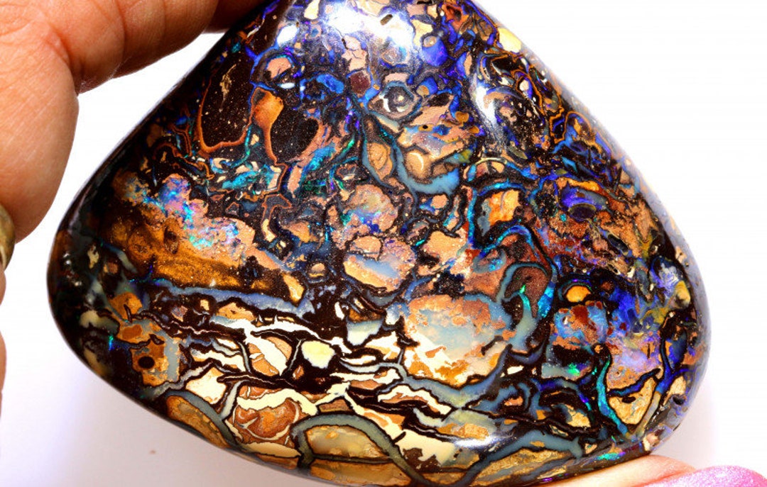 630-carats Quality Yowah Opal Pattern Opal Nut - Etsy