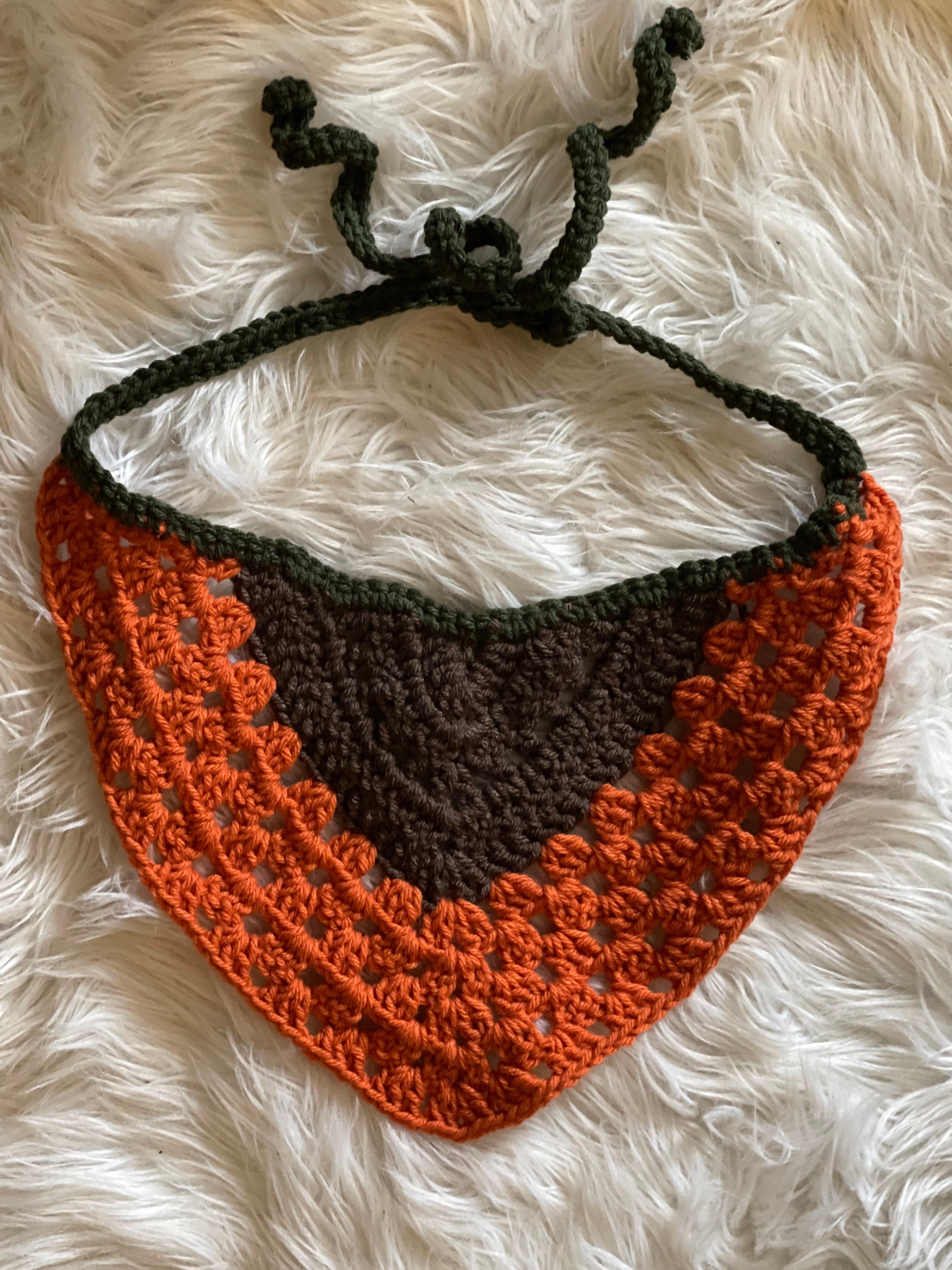 Bandana A loro volta Colorway zucca Etsy