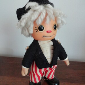Raggedy Andy Doll JULI 4TH Coin Bank By Royalty Industries 1974 Hartplastik