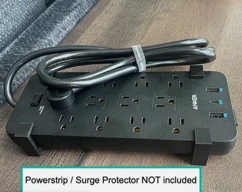 Mount for Anker 351 Power Strip - Surge Protector With 12 Outlets - Mount Only