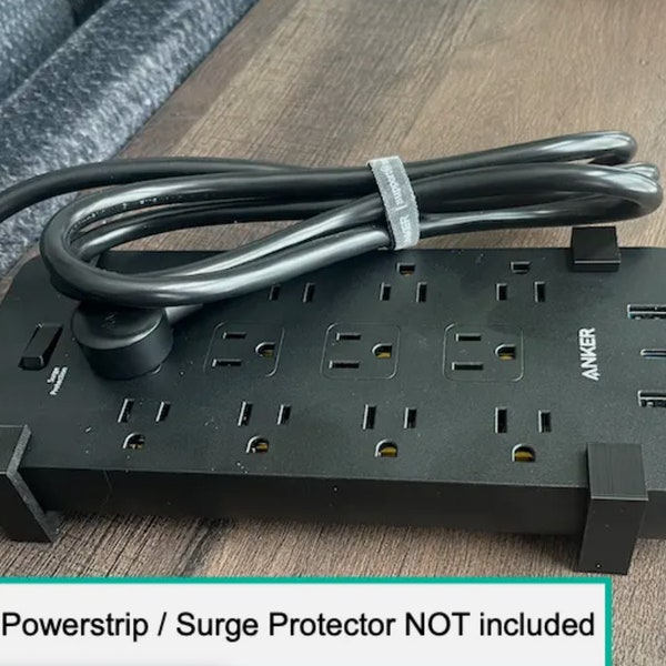 Mount for Anker 351 Power Strip - Surge Protector With 12 Outlets - Mount Only