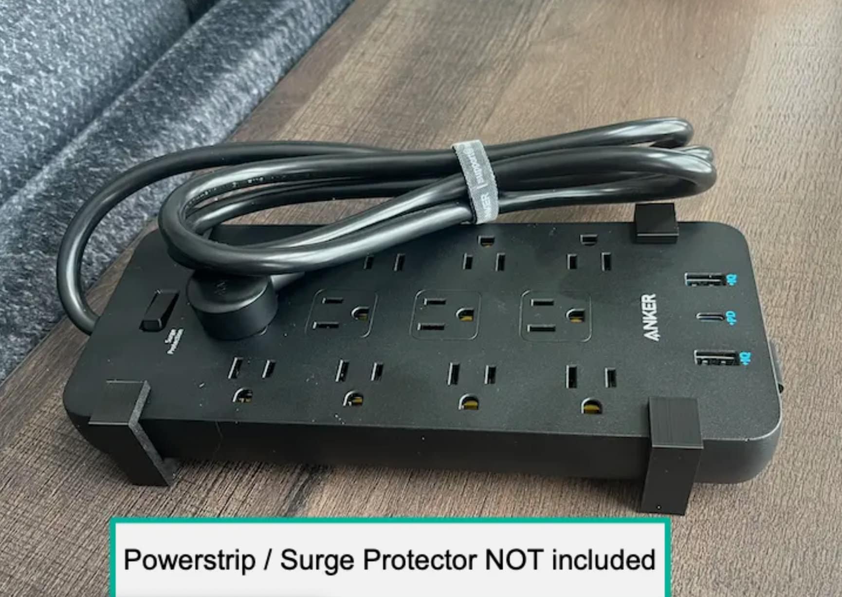 Tower Extension Lead With USB C Slots, 8 Way Ulti Plug Extension Tower