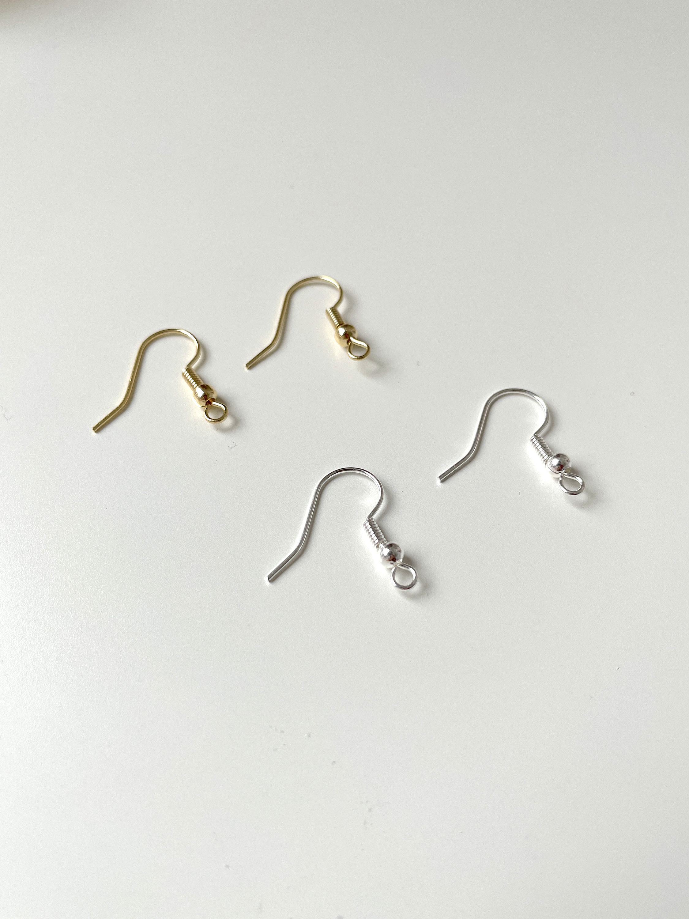 10 pcs 14k gold plated earring hooks french earring hooks | Etsy
