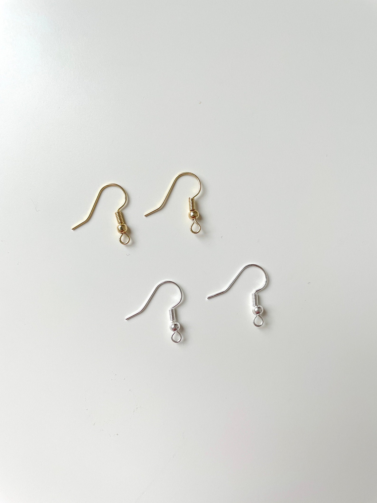 Jewelry Findings 160 PCS/80 Pairs 14K Gold Tone Plated Earring