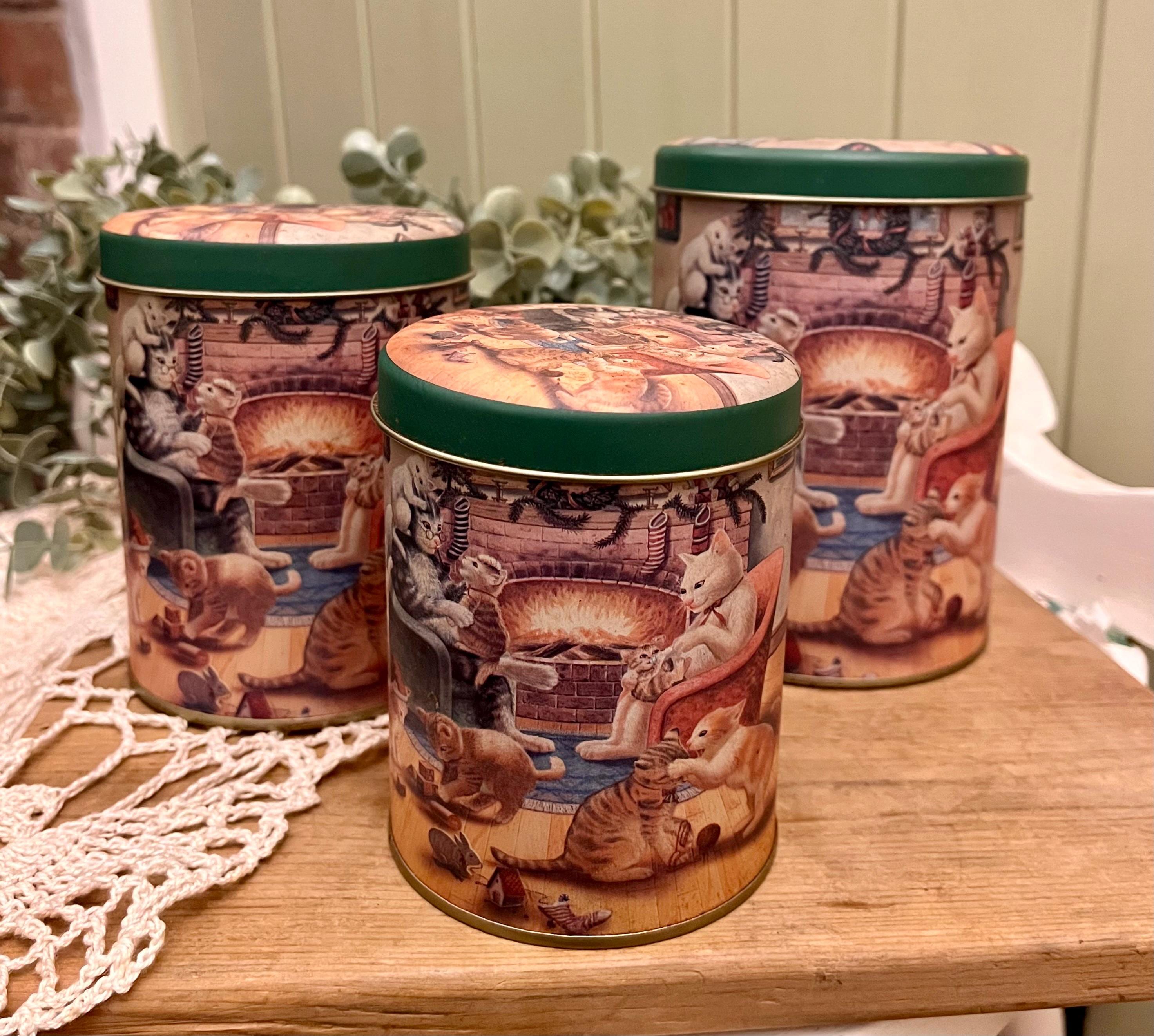 ヴィンテージビスケットトレイ｜イギリス 1980s 80s Biscuit Tin - Etsy UK