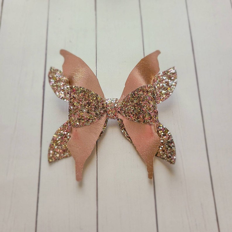 Fairy Wings Bow Set Fairy Wings Hair Bow Birthday Hair Bow Etsy