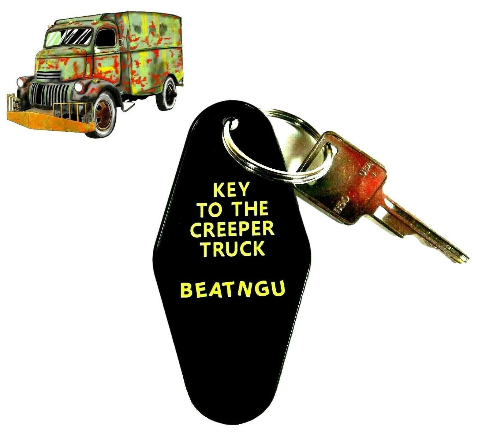Jeepers Creepers Creeper Truck KEY TAG prop con Etsy