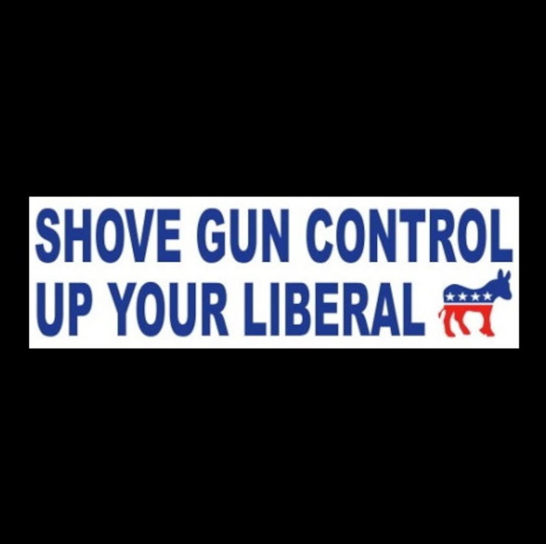 Gun Rights Bumper Sticker Funny