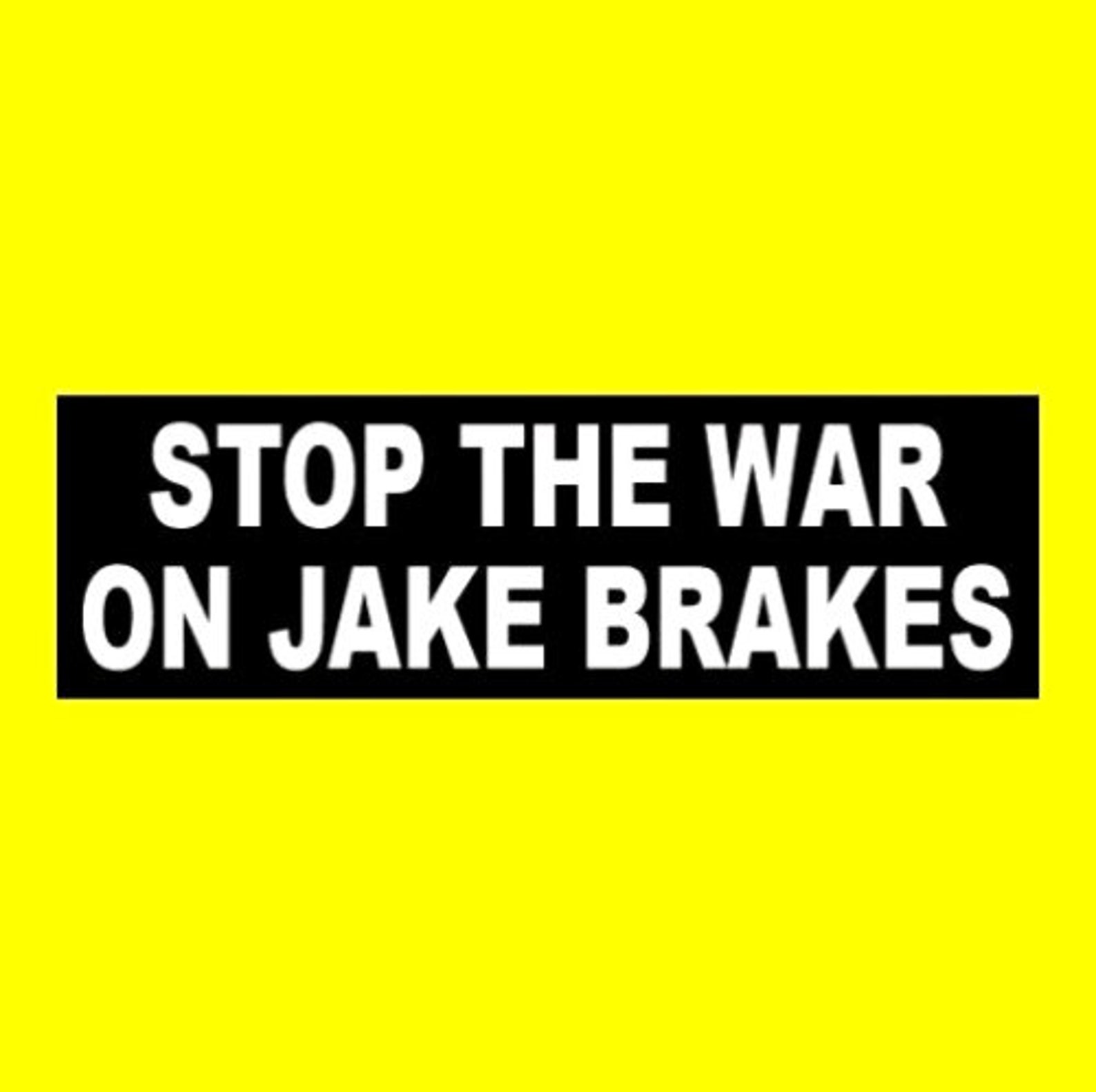 Jake Brake Letters Funny